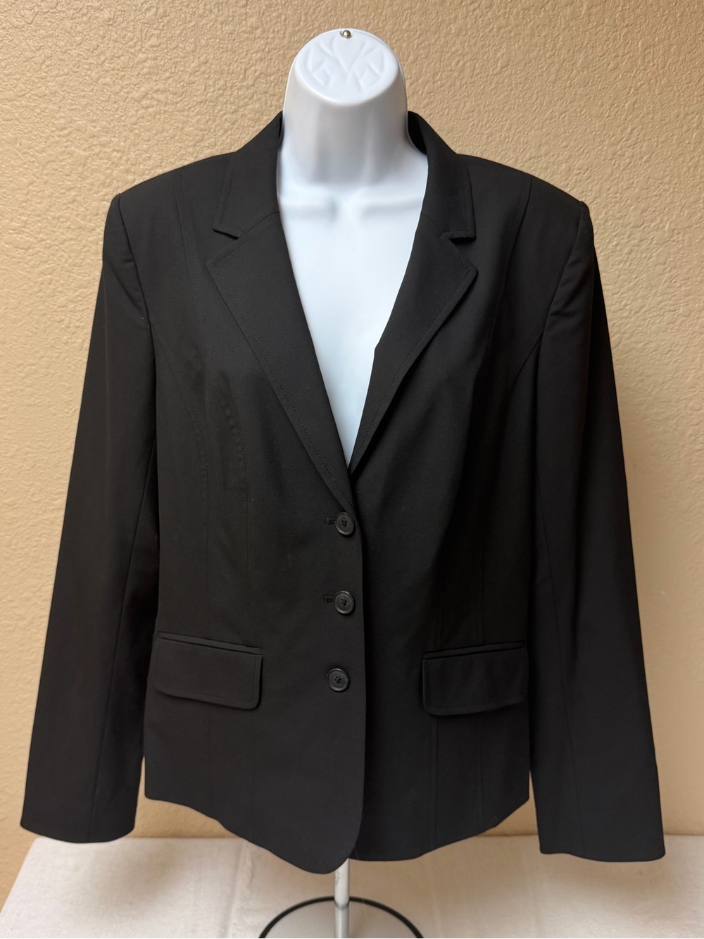 4/$20 Halogen Black Tailored Women's Blazer Jacket